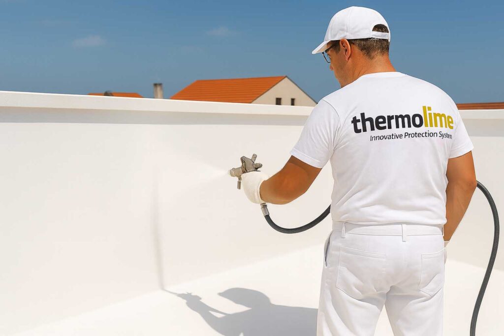 Aplicación de Thermolime Albedo