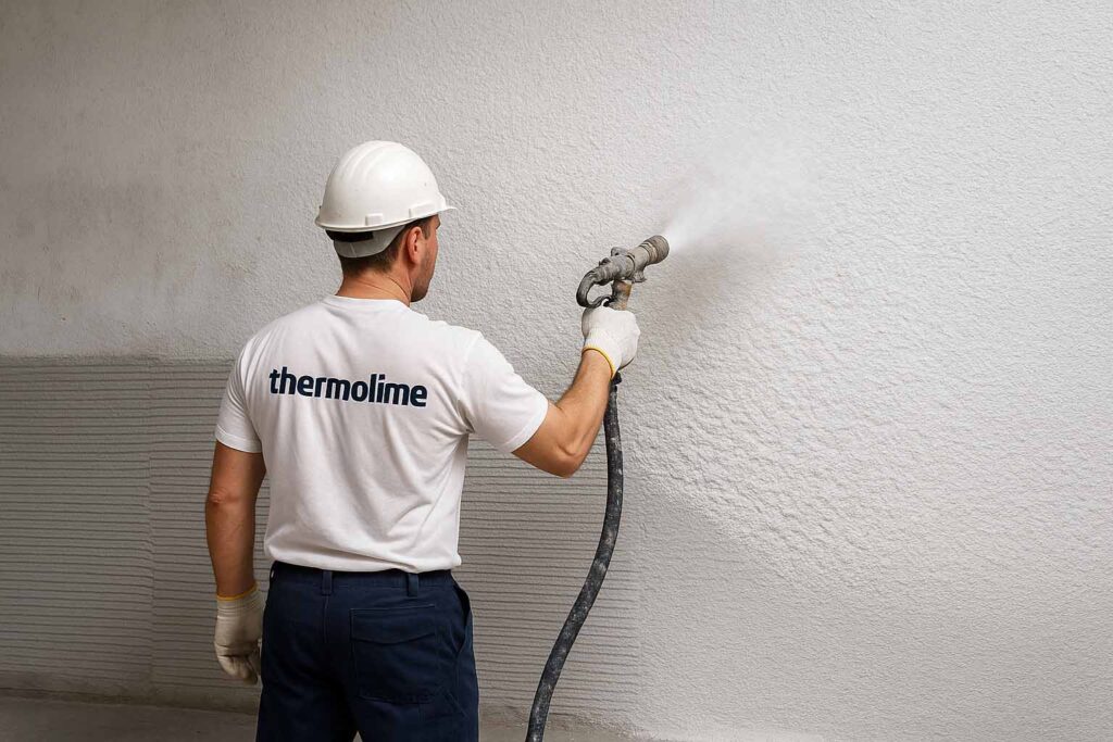 Aplicación de Thermolime Base