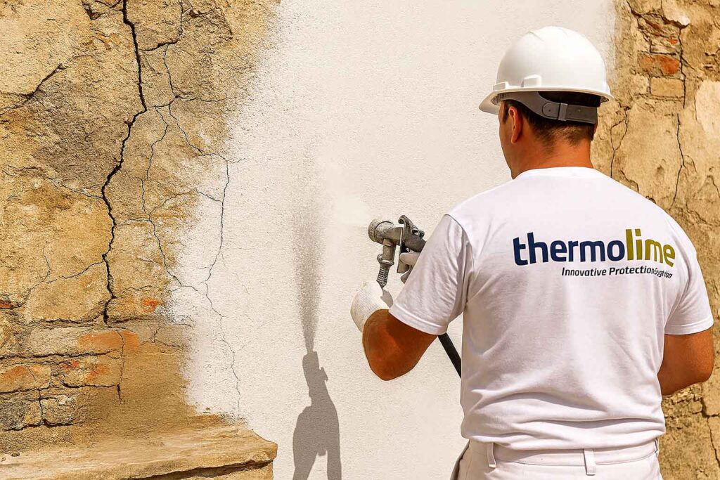 Aplicación de Thermolime Base Fibrado